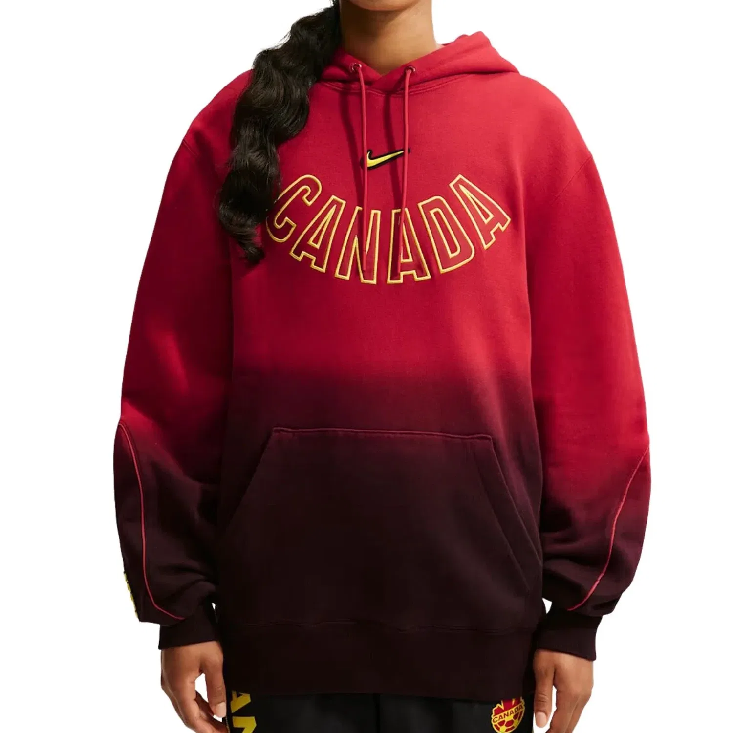 Мужское худи с длинным рукавом Nike NOCTA Cryoshot CS Hoodie, красный — фото 2