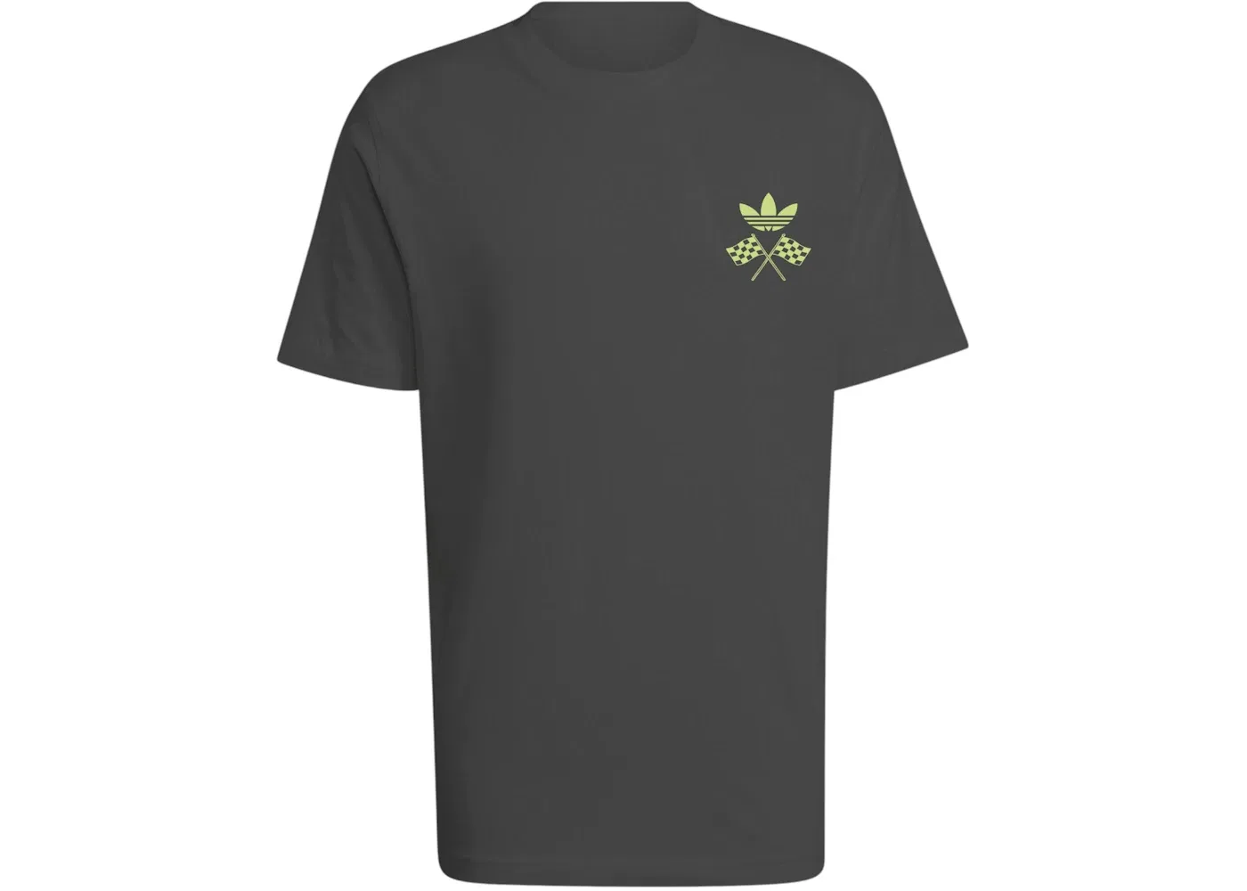 Мужская футболка с принтом Adi Racing Car Graphic T-Shirt Adidas, Grey Six