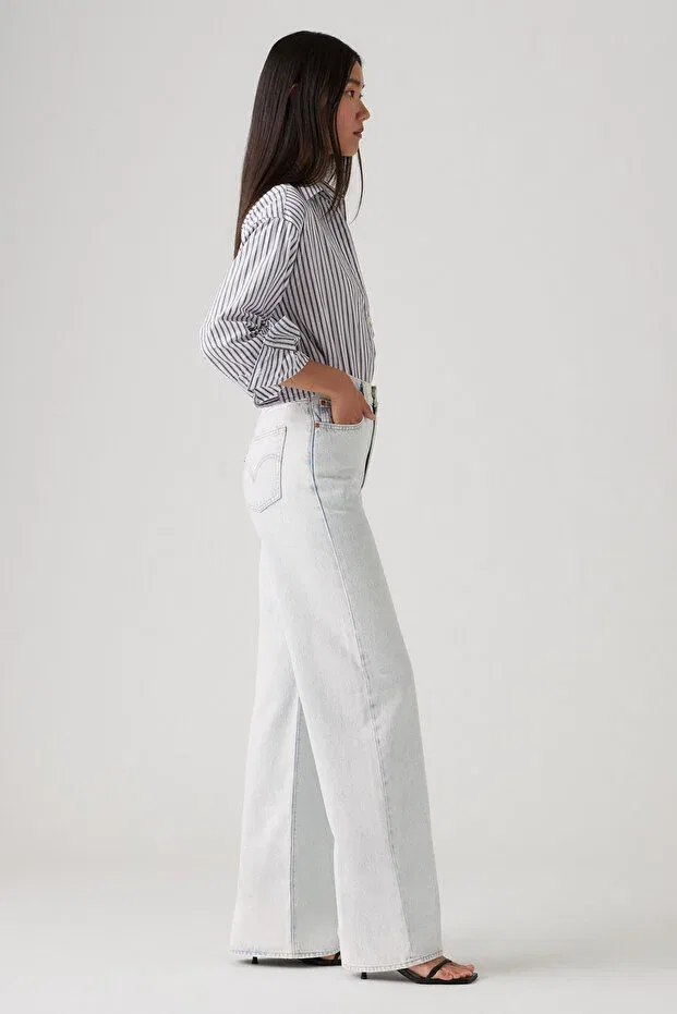 Женские джинсы с высокой талией Levi'S, Light Blue — фото 2