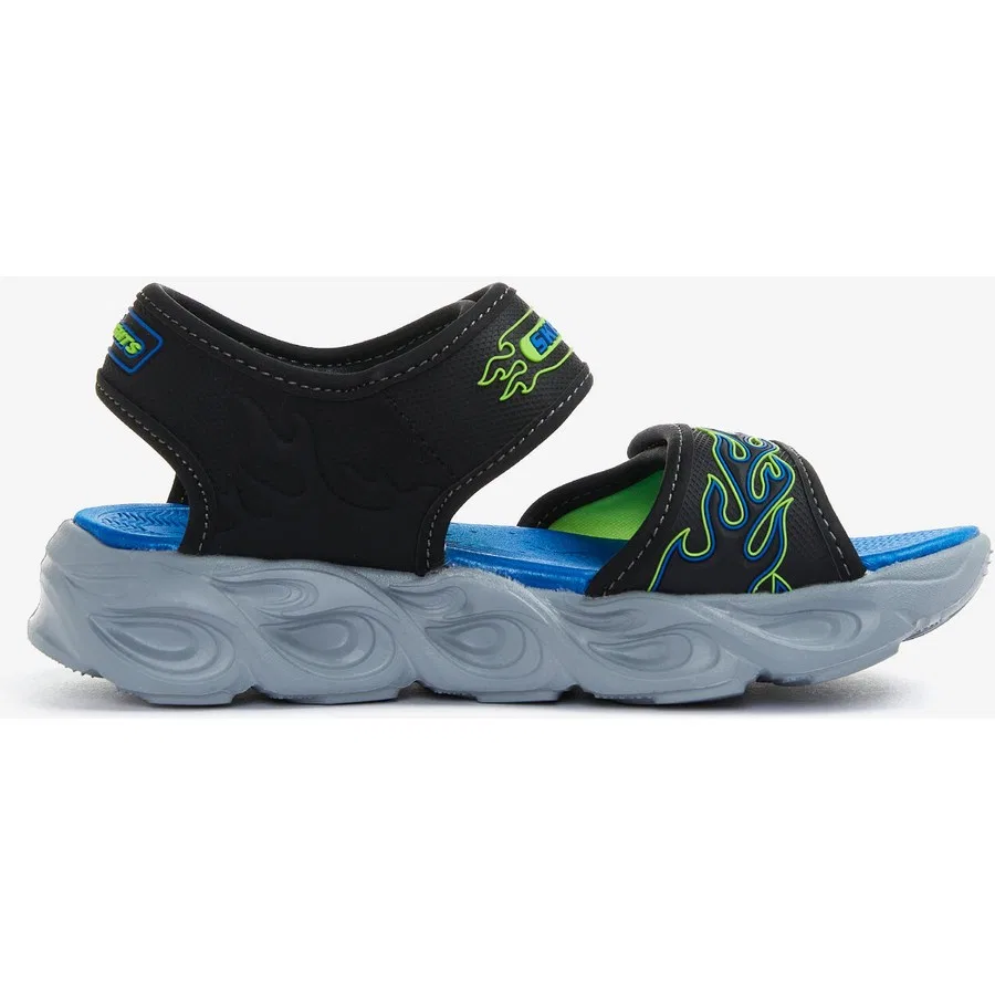 Сандалии с подсветкой Skechers, Черный — фото 3