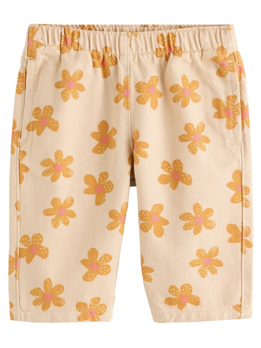 

Широкие брюки Next Regular Fit, бежевый
