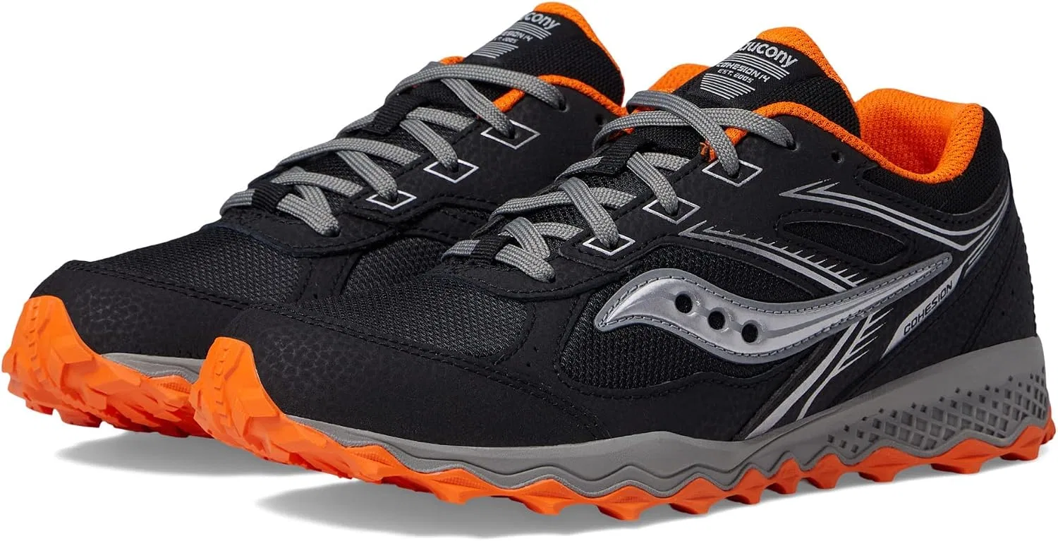 Детские кроссовки для бега Cohesion Tr14 Saucony, Black/Orange