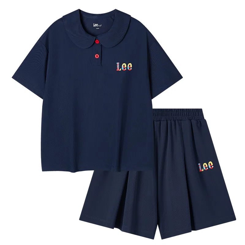 Детский спортивный комплект Casual Sportswear SS26 Kids Lee, Navy Blue
