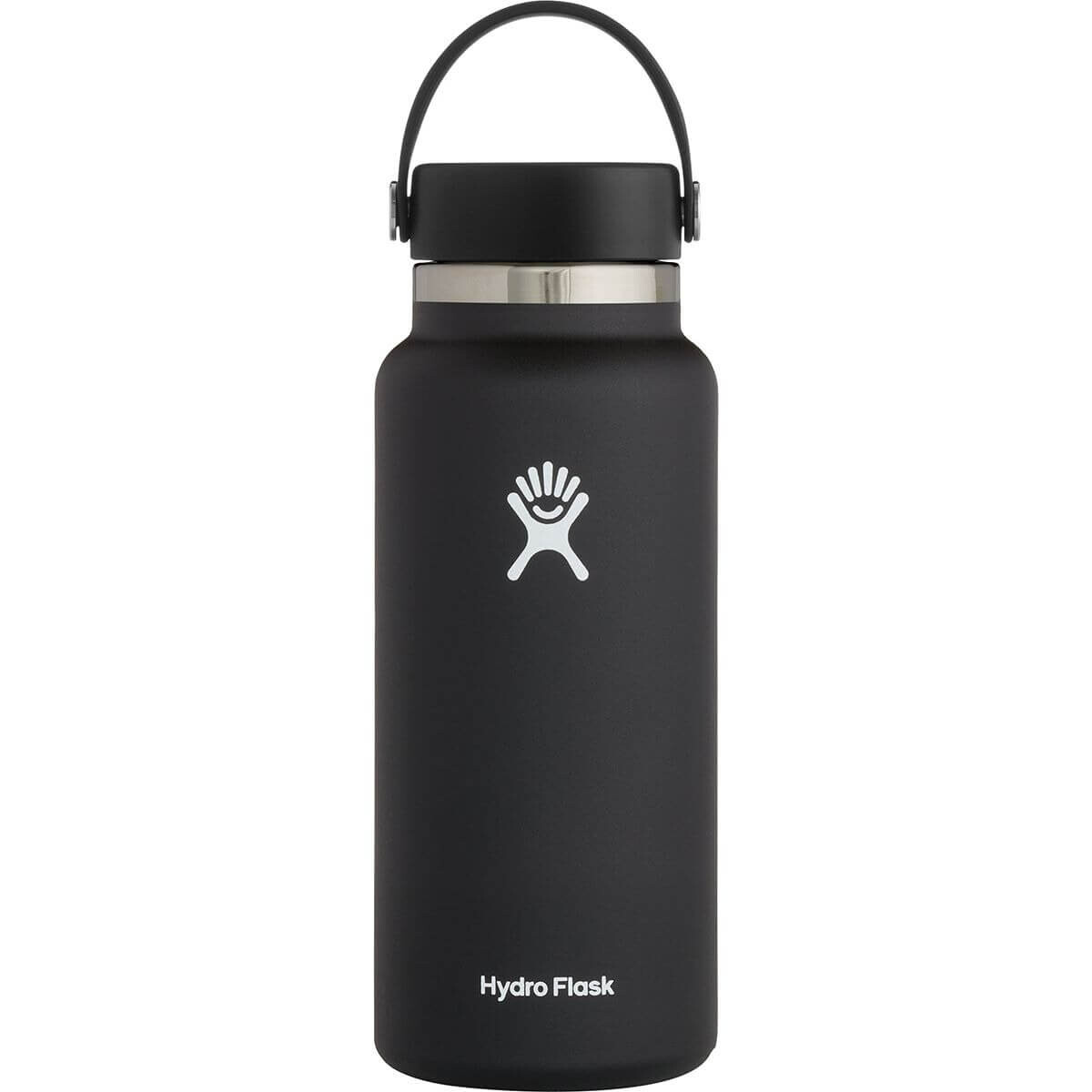 

Бутылка для воды Hydro Flask Wide Mouth Flex Cap 2.0 950 мл, черный