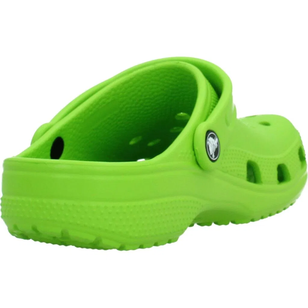 Детские классические клоги Crocs Classic Clog K, Цвет Grun — фото 3
