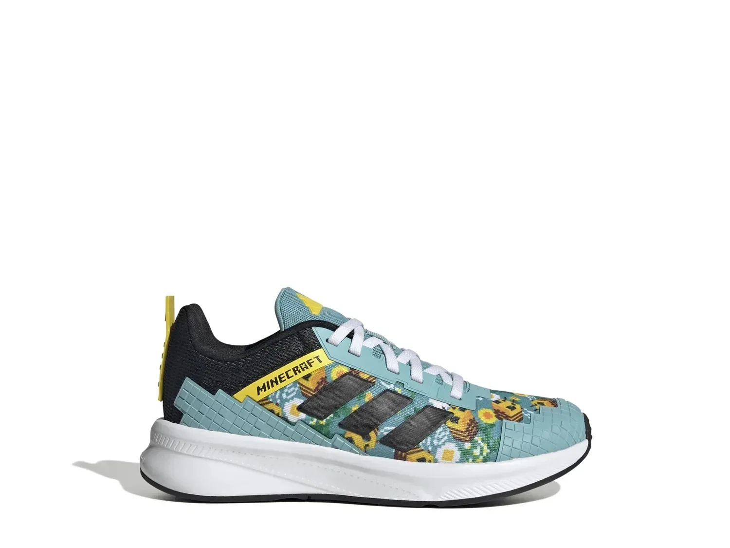 Кроссовки Minecraft Fortarun 4.0, adidas, Mint Green — фото 2