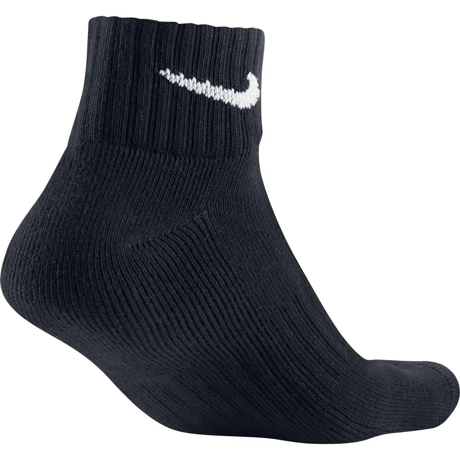 Мужские функциональные носки с поддержкой Nike, Black/White — фото 3