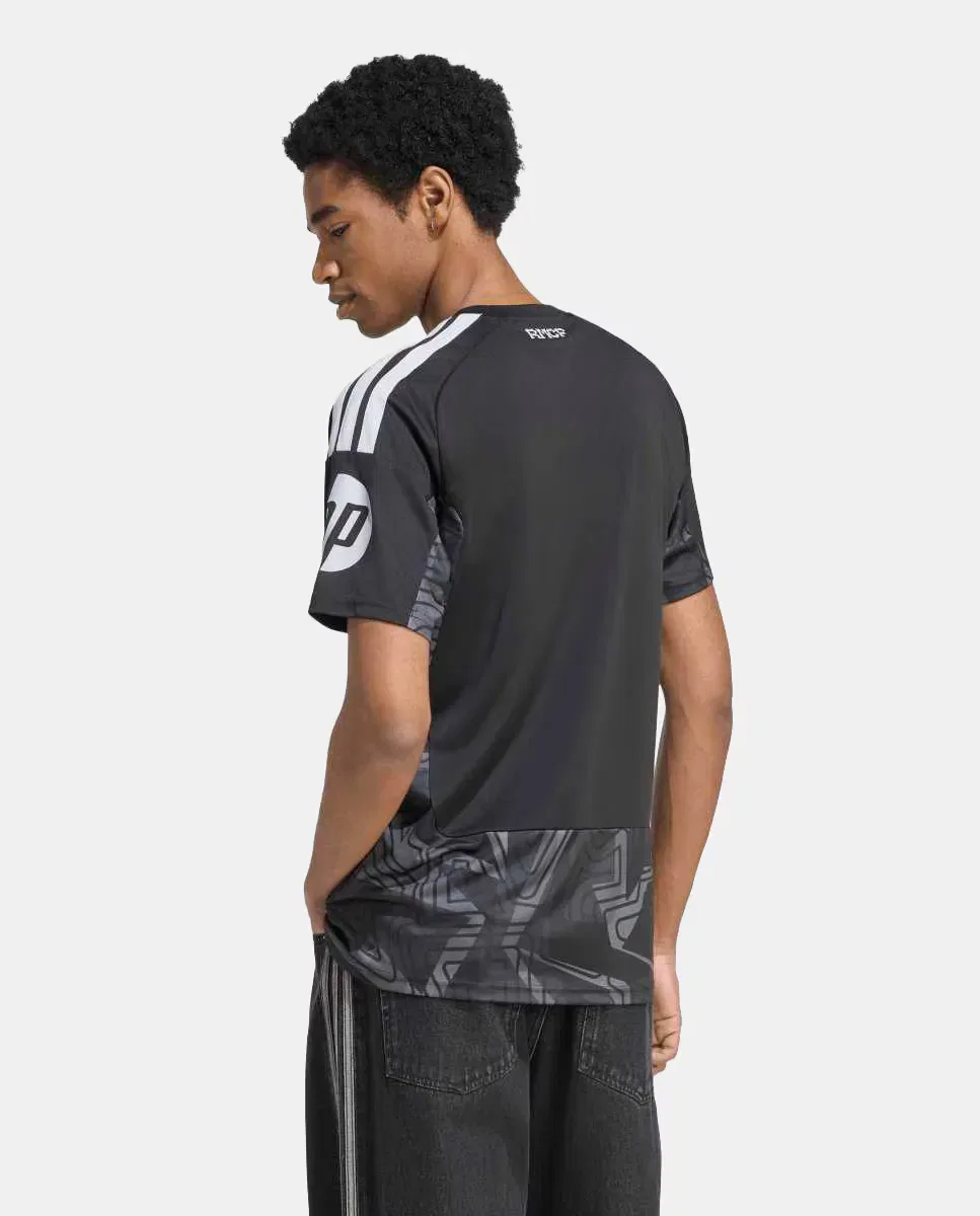 Мужская футболка вратаря с длинным рукавом Real Madrid CF 2026-2027 adidas, Negro — фото 2