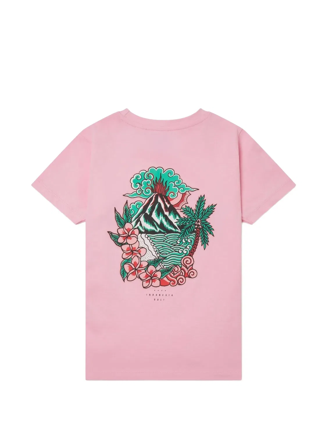 Футболка Mount Agung с графичным принтом Boardies, розовый — фото 2