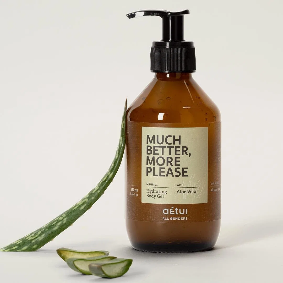 Алоэ Вера Гель с 95% Organic Aloe Vera Juice, увлажняющий, aétui, 250 мл — фото 3