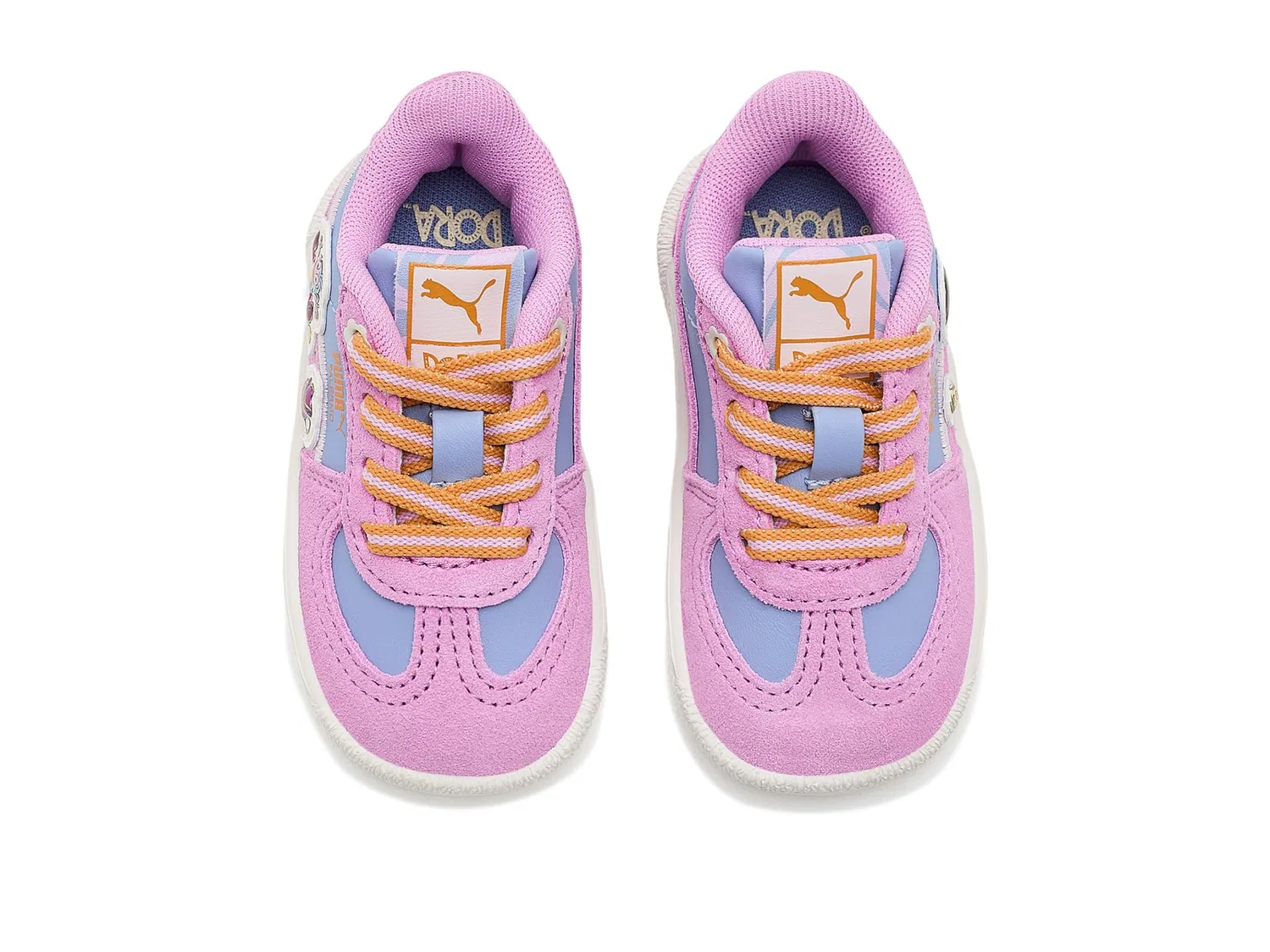 Кроссовки Palermo Dora Alternative Closure Shoes (для малышей) Puma Kids, Mauve Glow/Warm White — фото 3