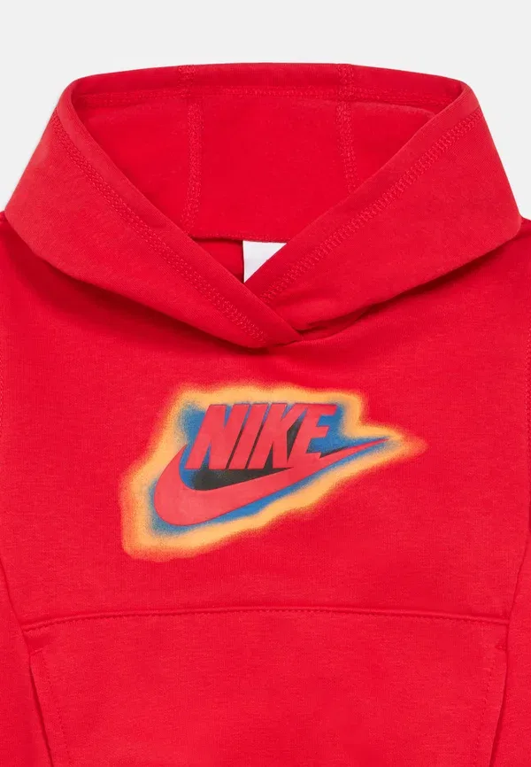 Комплект из худи и штанов с принтом Hooded set Nike Sportswear black, red, черный/красный — фото 4