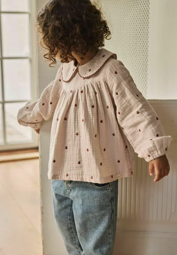 Блуза Lil' Atelier, фиолетовый