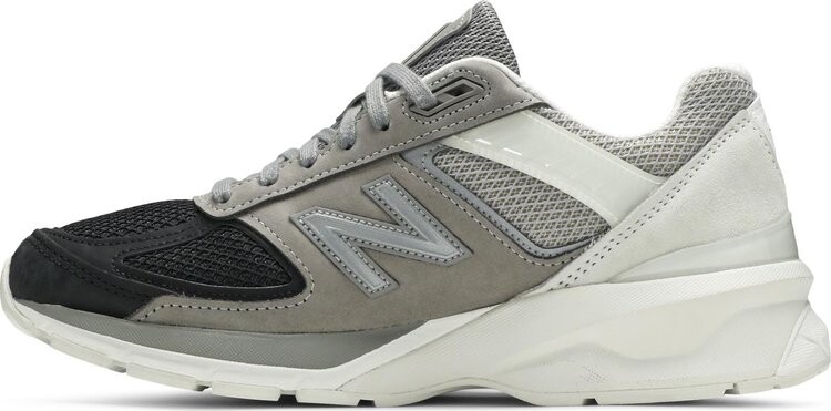 Кроссовки New Balance 990v5 Made In USA 'Marblehead Black', коричневый — фото 4
