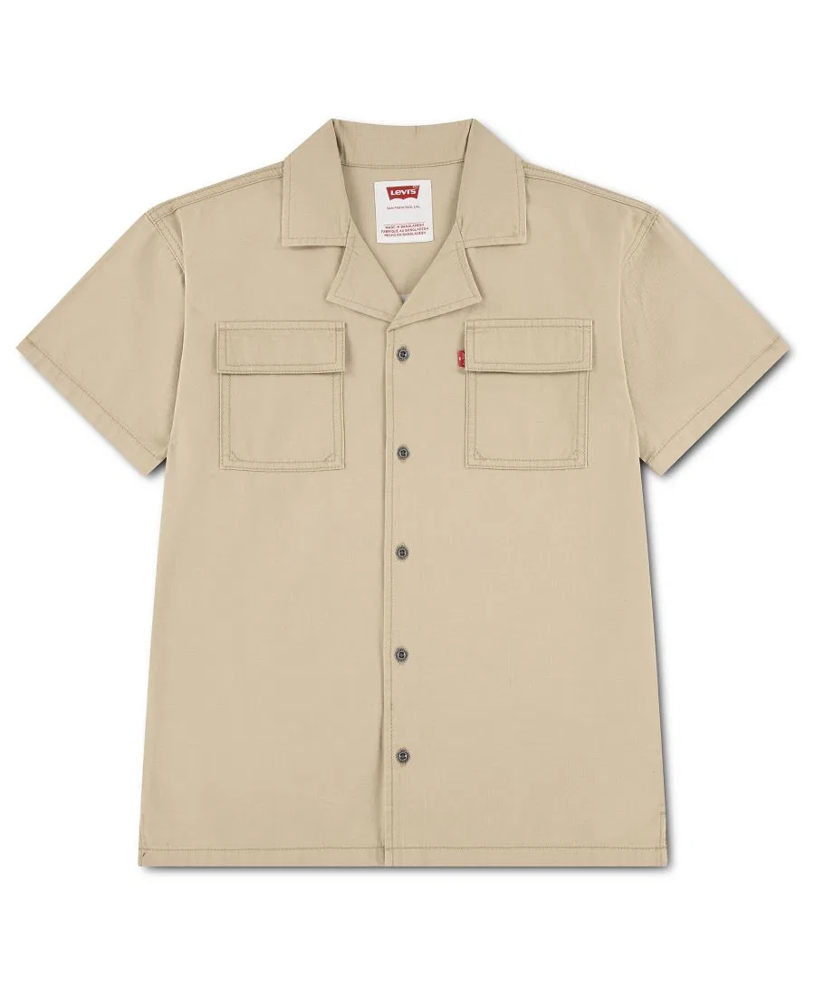 Детская рубашка с коротким рукавом Levi's, Fields Of Rye