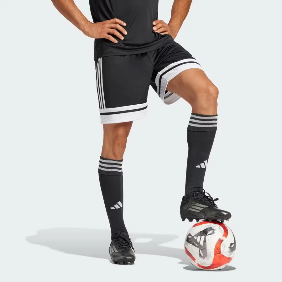 Шорты спортивные с эластичным поясом Squadra 25 adidas, Черный — фото 3