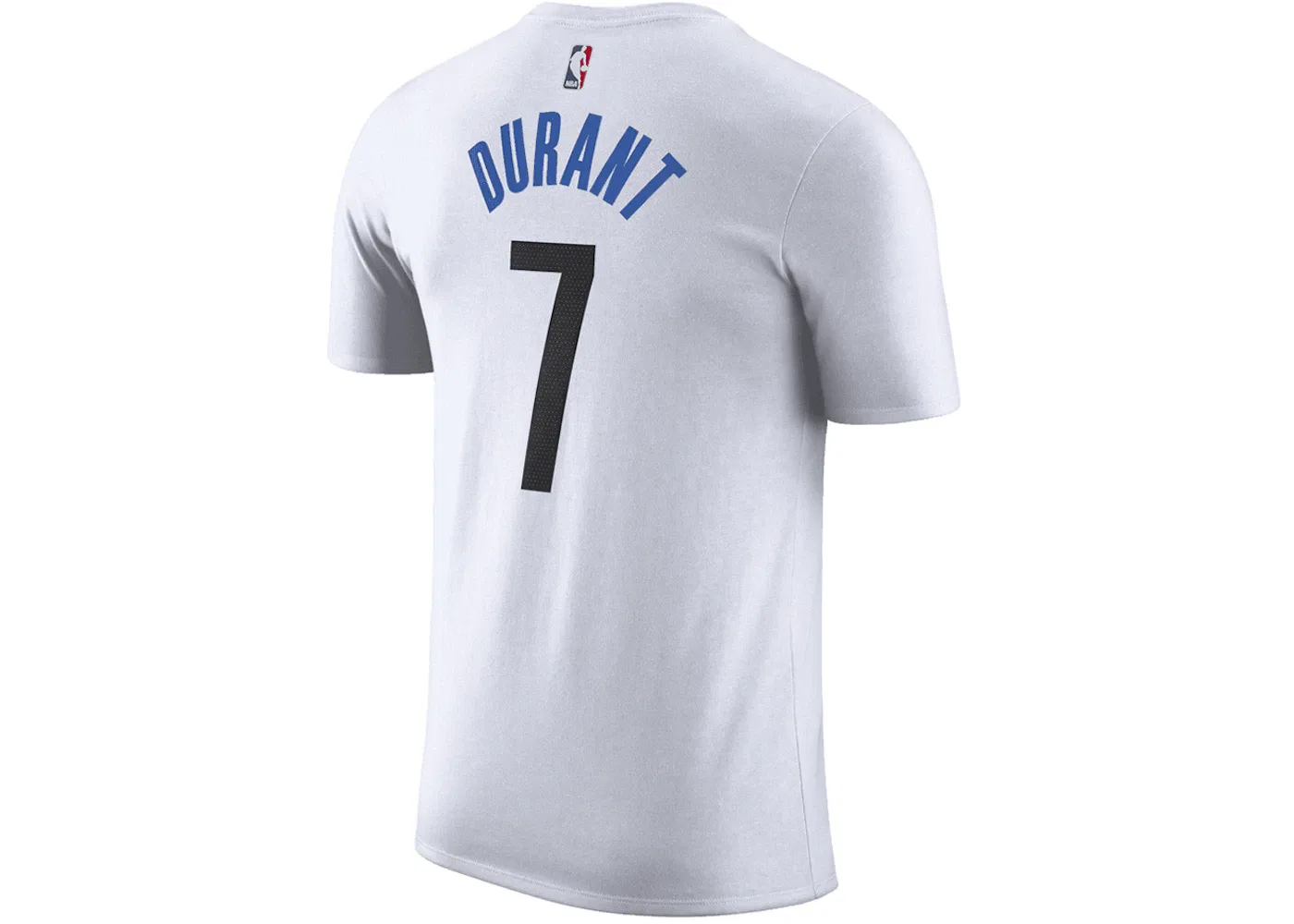 Мужская футболка Nike NBA Brooklyn Nets Kevin Durant City Edition T-Shirt, White — фото 2