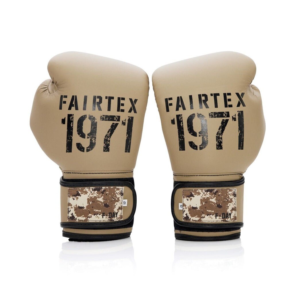 

Боксерские перчатки Fairtex F-Day 2 Limited Edition, 10 oz., хаки