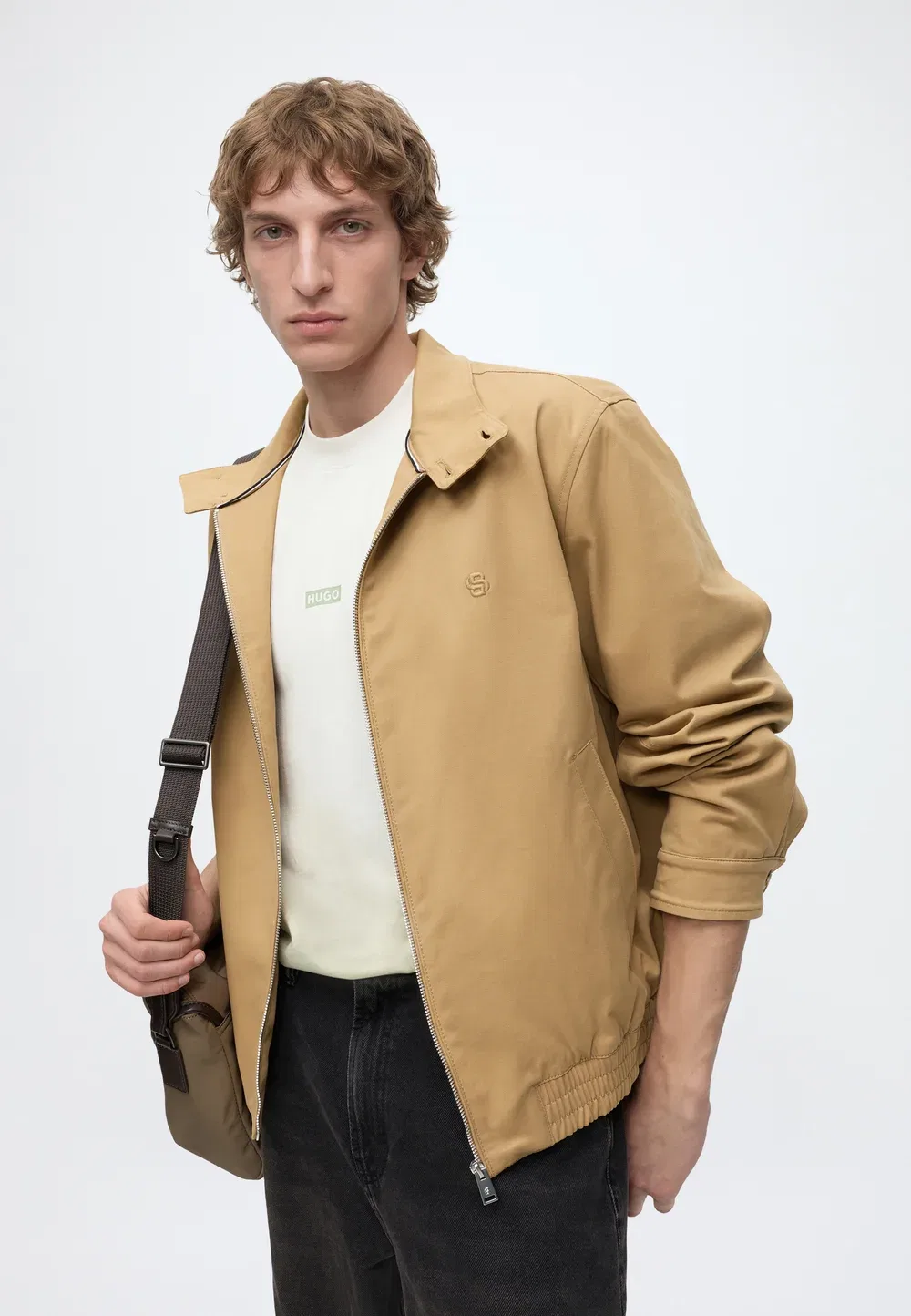 Coiner - легкая куртка Boss, Medium Beige — фото 4