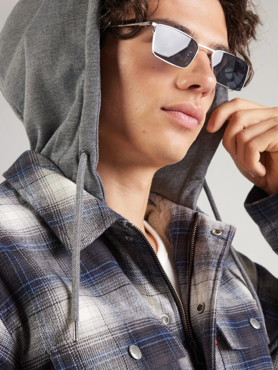 Куртка LEVI'S Between-Season 'Francisco' серого цвета — фото 3