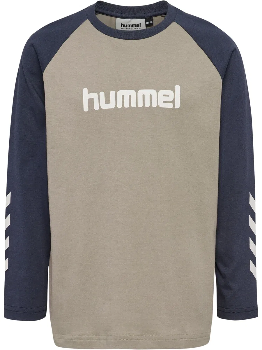 Футболка Hummel Performance коричневого цвета