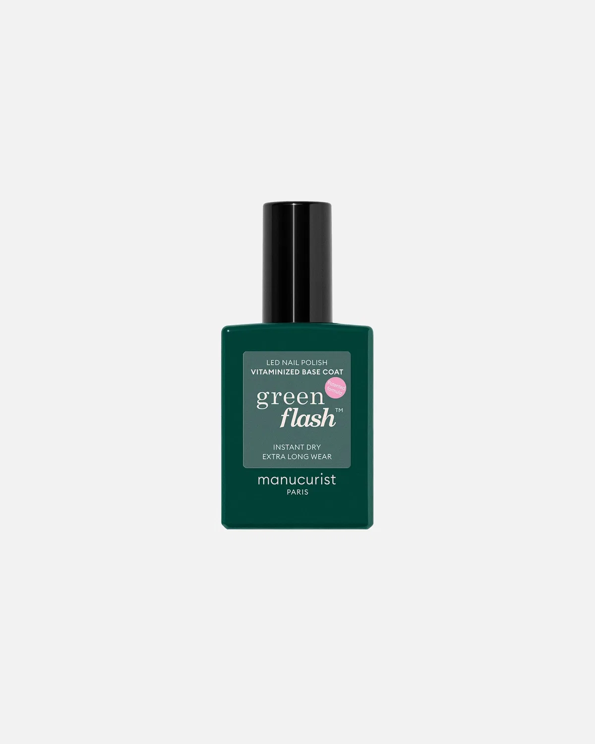 Зеленый лак для ногтей, мгновенного высыхания, сверхстойкий Manucurist, 15 Ml