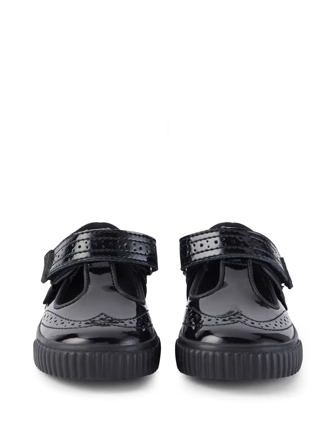 Туфли brogue T-Bar Kickers, черный — фото 4