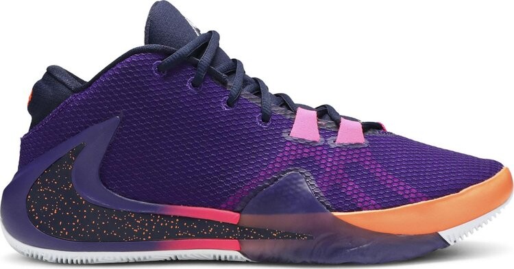 Кроссовки Nike NBA 2K20 x Zoom Freak 1 'All Bros 4' Gamer Exclusive, фиолетовый — фото 2