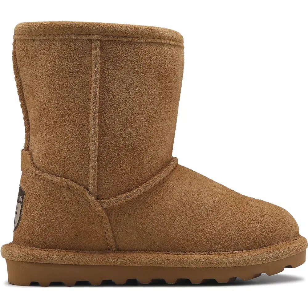 Детские короткие водонепроницаемые ботинки Elle на молнии для малышей Bearpaw, Iced Coffee — фото 2