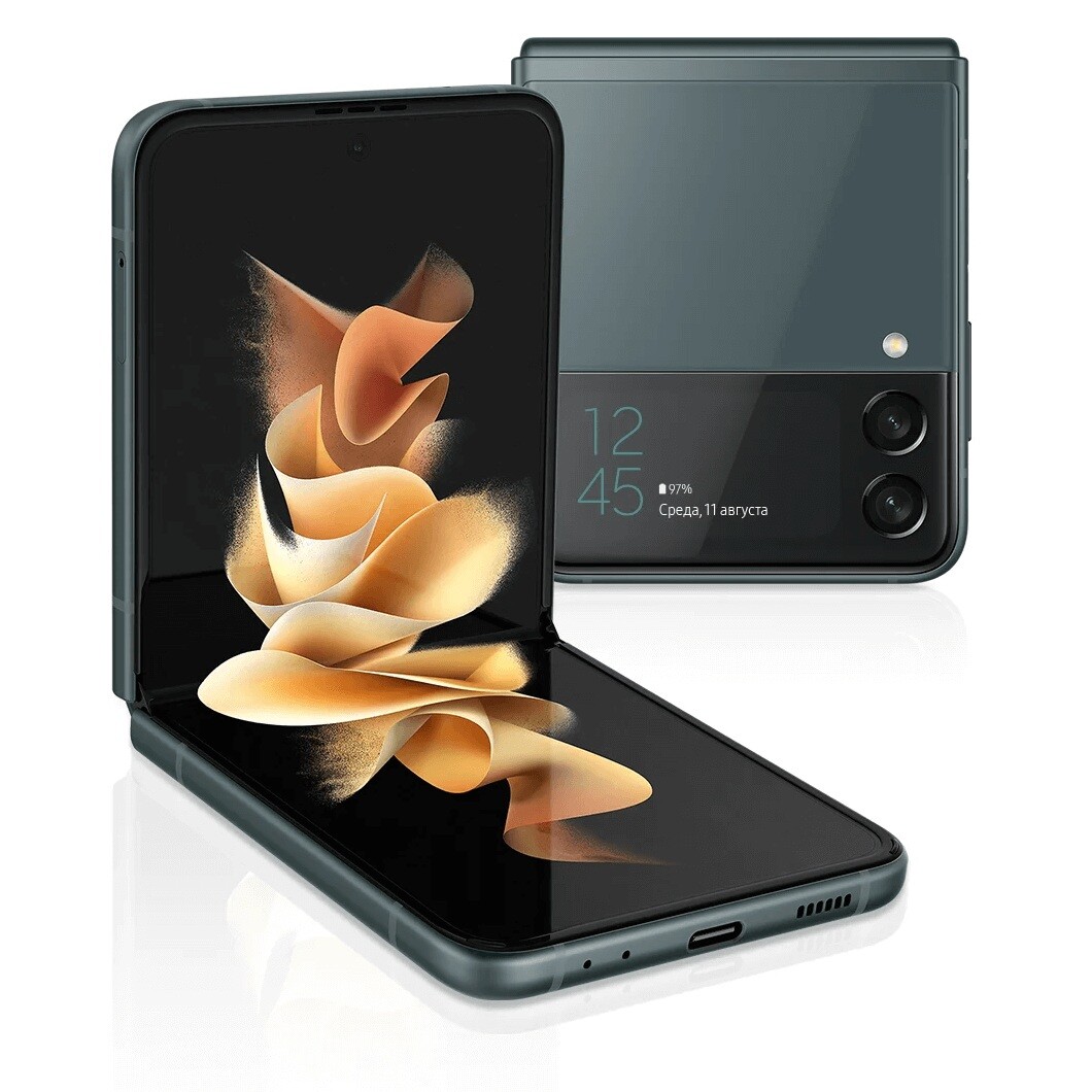 

Смартфон Samsung Galaxy Z Flip 3, 8/256GB, (ME), зеленый