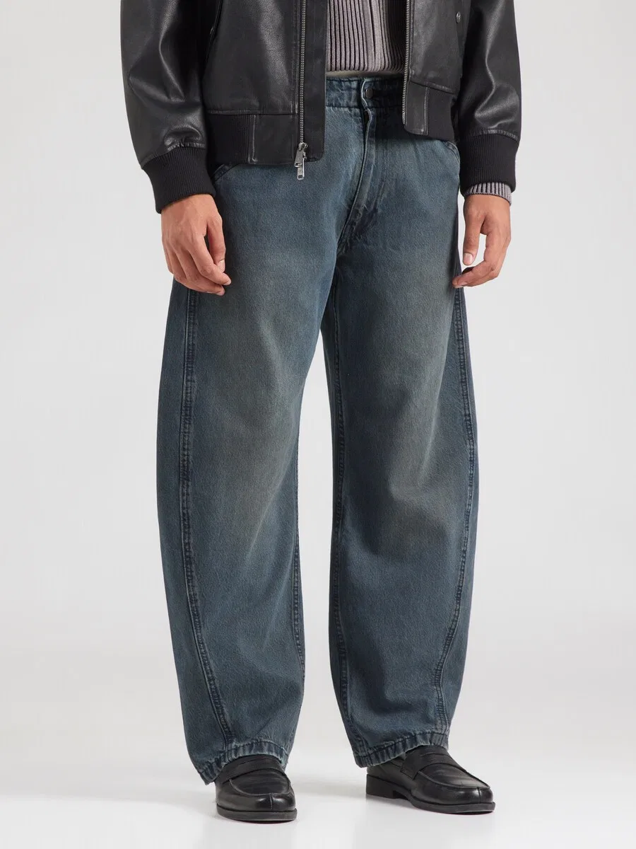 Джинсы LEVI'S Baggy Jeans 'BAGGY BARREL' синего цвета — фото 2