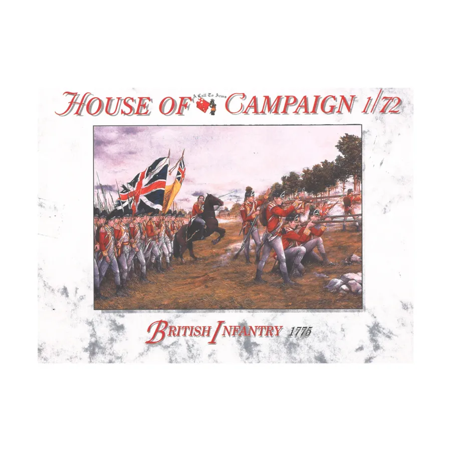 

Британская пехота, House of Campaign - Revolutionary War (1:72) (A Call to Arms)