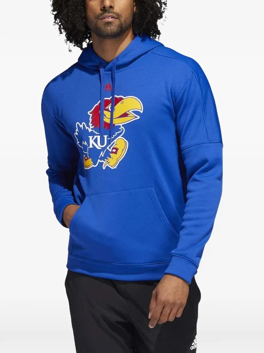 Худи Kansas Jayhawks Adidas, синий