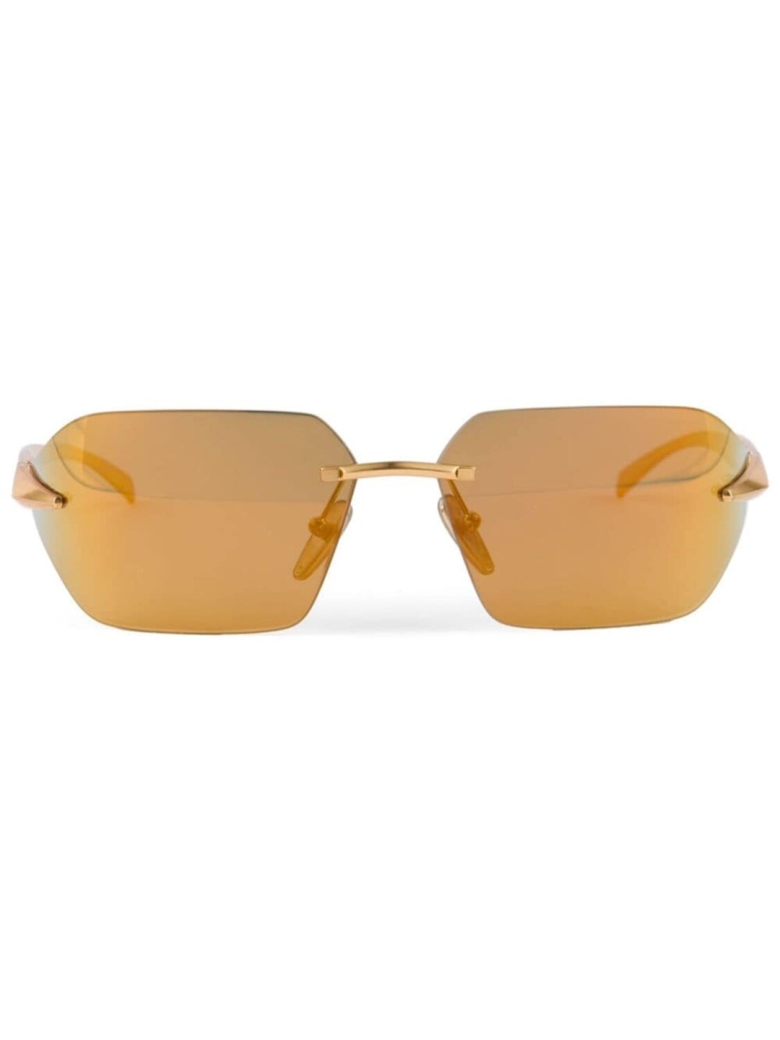 

Prada Eyewear солнцезащитные очки Runway, оранжевый