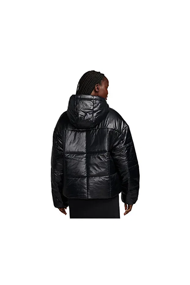 Женская пуховая куртка с принтом Sportswear Classic Puffer Nike, Black — фото 2