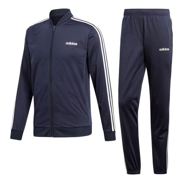 

Костюмы 3 полоски спортивный костюм азиатские размеры Adidas, синий
