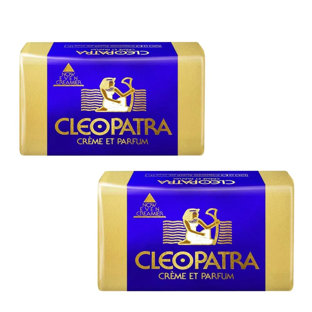 Мыло Cleopatra Beauty Cream Soap, RSINC, 2x120 г, Белый