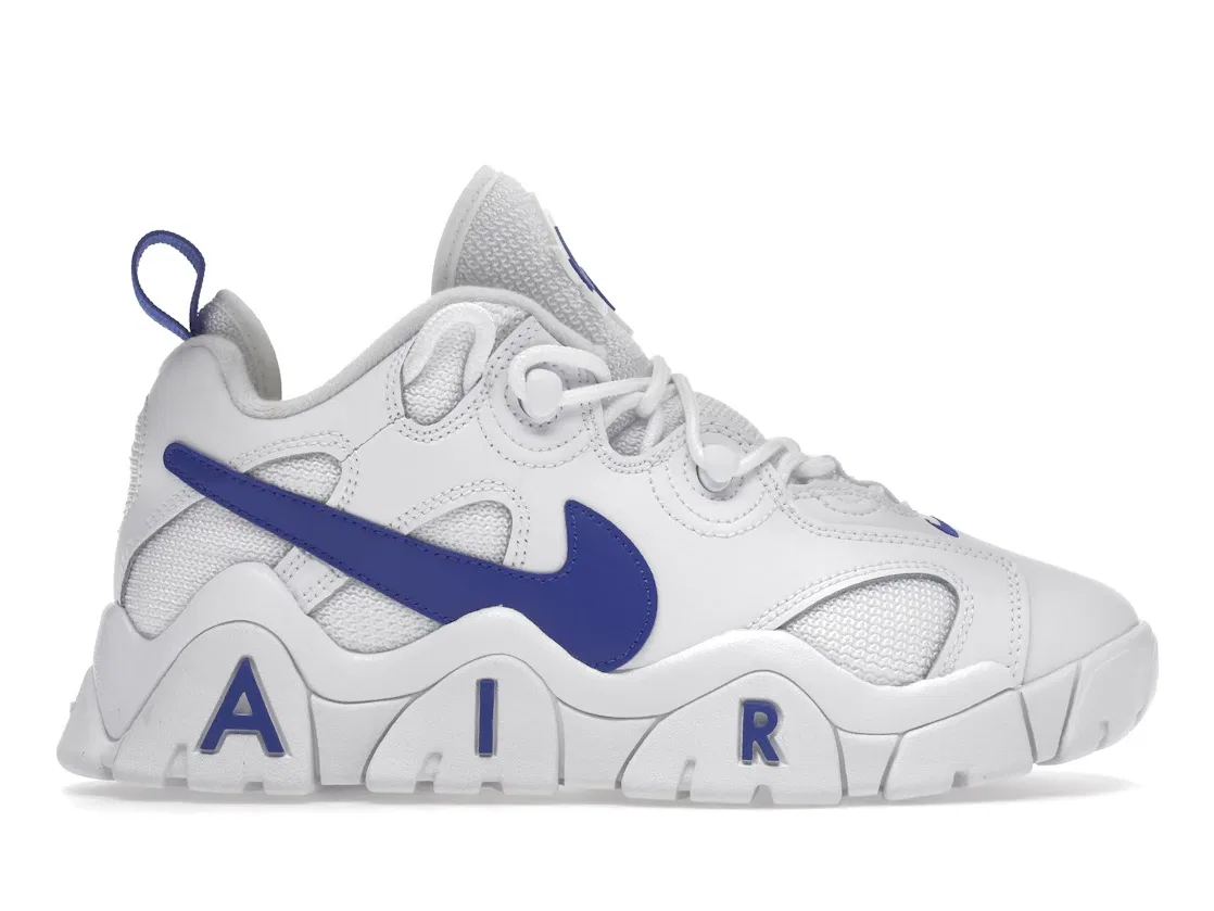 Детские кроссовки Lifestyle Air Barrage Low Nike, White/Hyper Blue