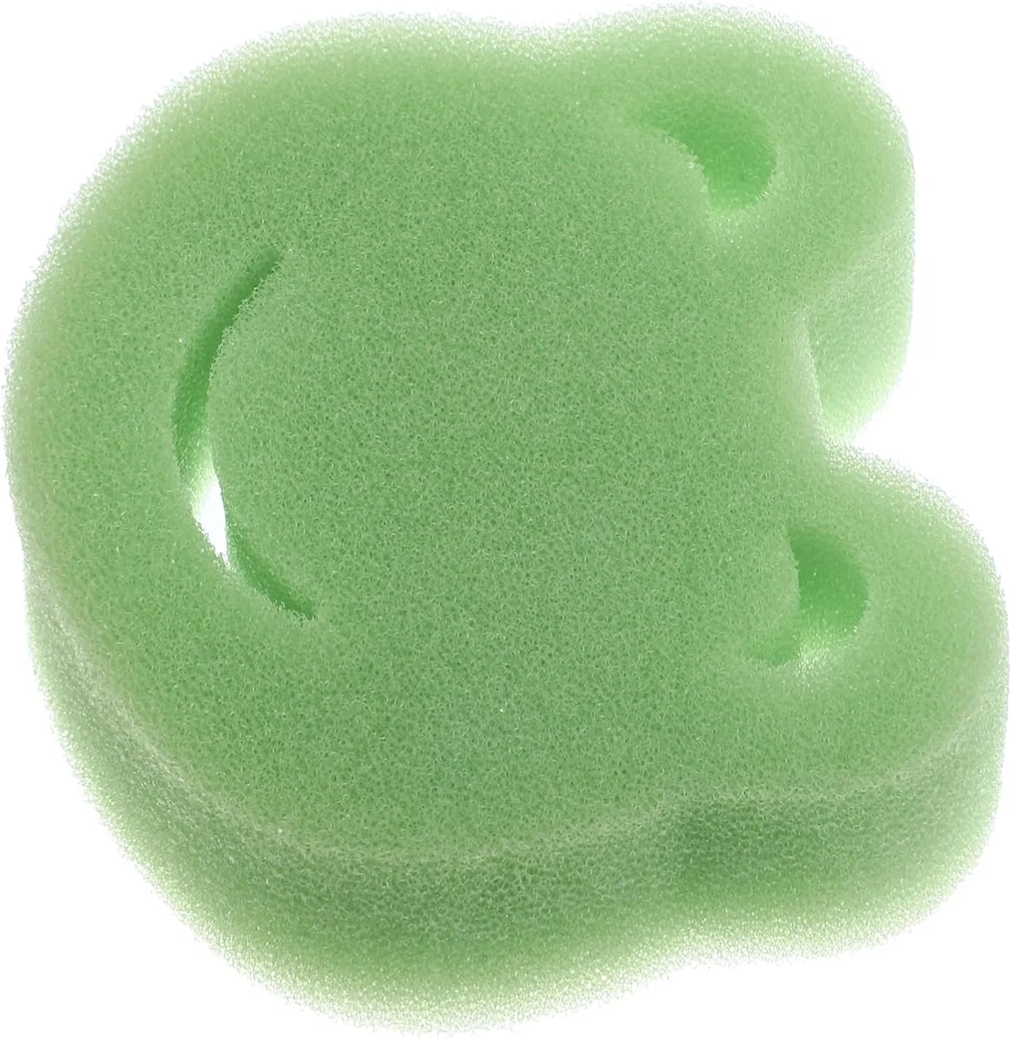 Натуральная губка для ванны, Minkissy, 1 шт., 10x7.5x2 см, Green