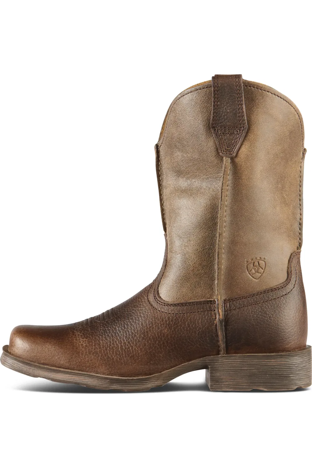 Детские ботинки ковбойские повседневные Rambler Ariat, Earth/Brown Bomber — фото 2