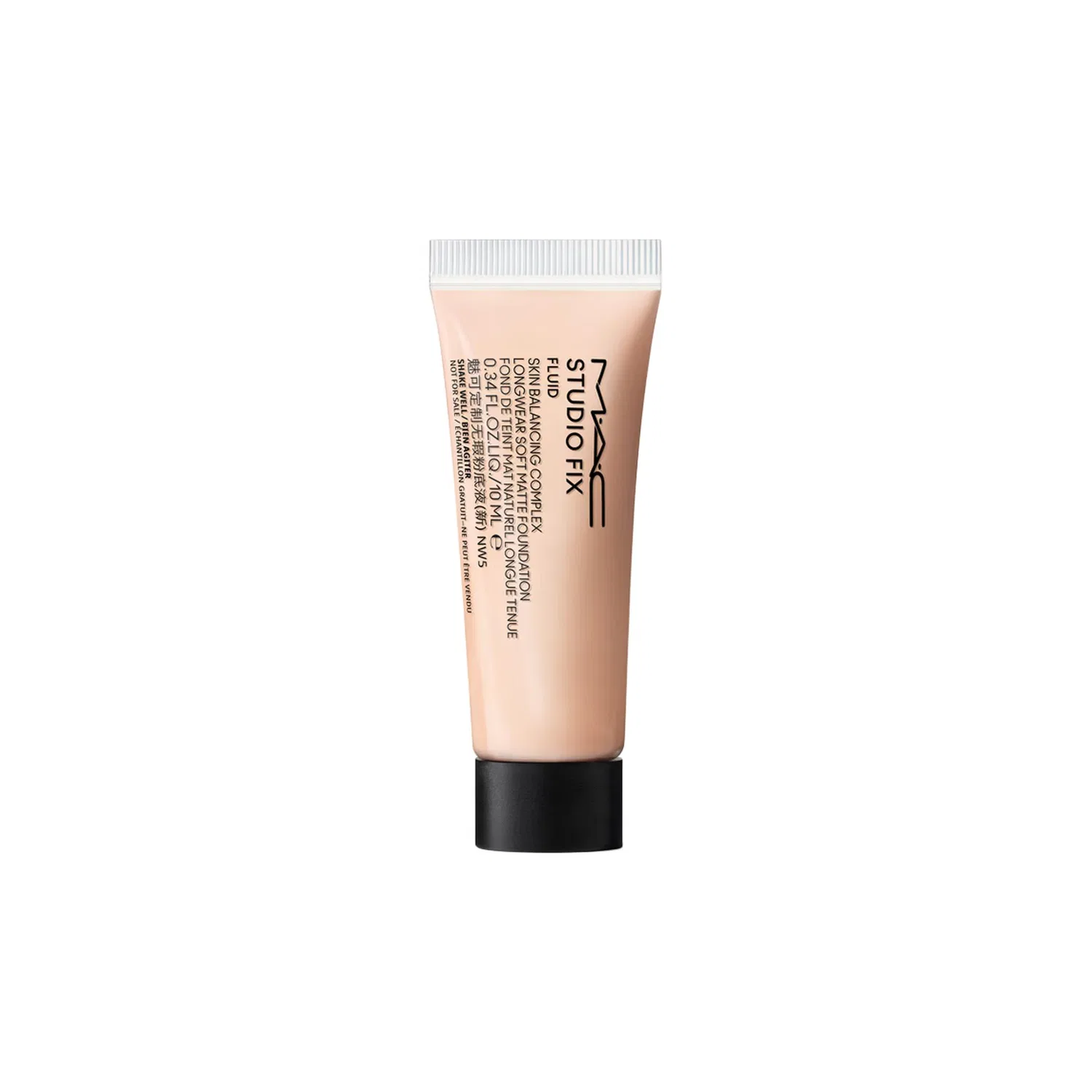 Женский набор образцов тонального крема с матовым финишем, модель Flawless Liquid Foundation 2.0, MAC, #NW5