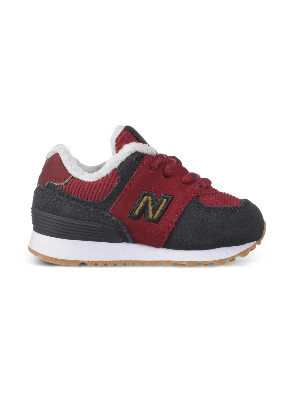 Кроссовки из кордура с логотипом New Balance, красный — фото 2