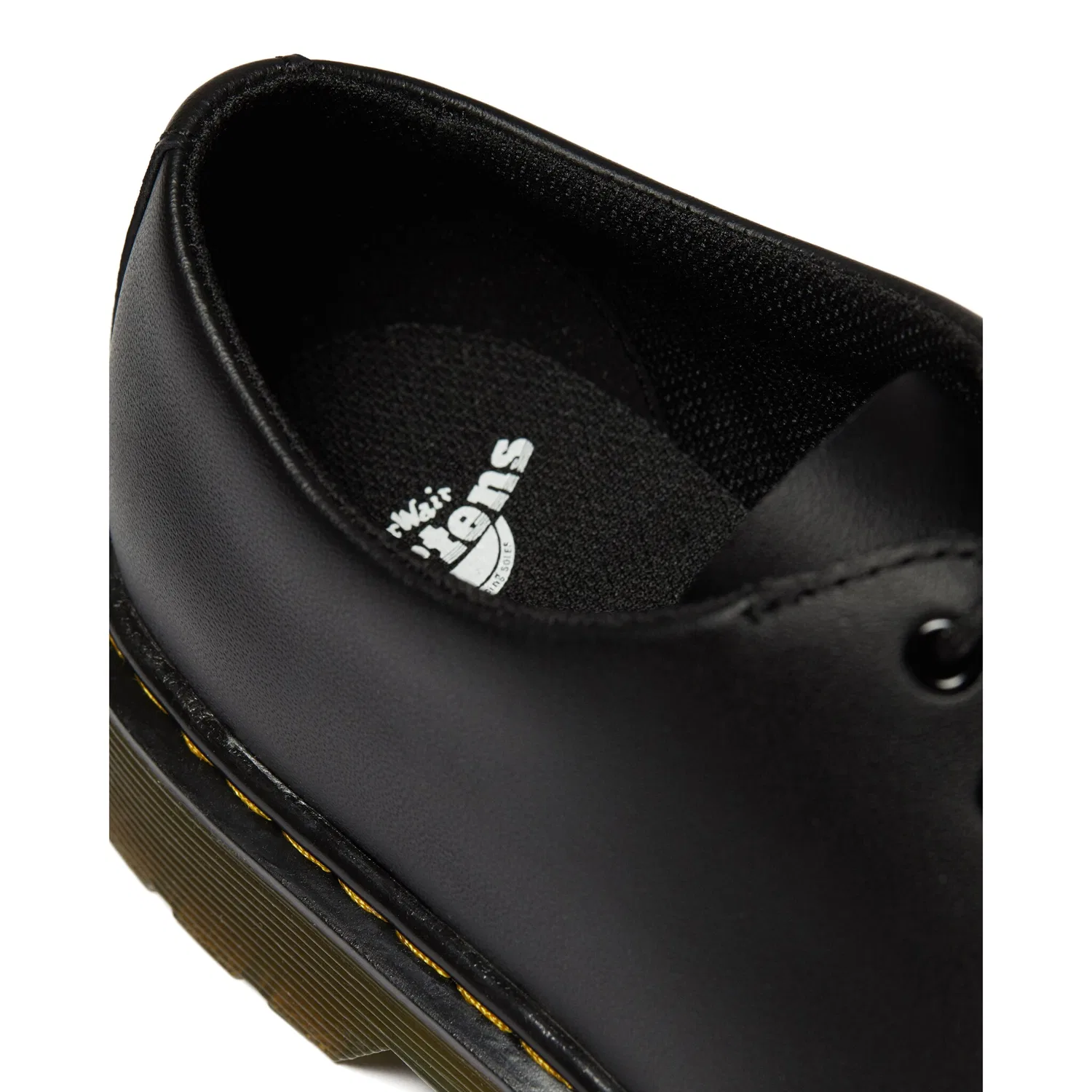 Детские ботинки Dr. Martens 1461 Y на шнуровке, гладкая кожа, Black — фото 3