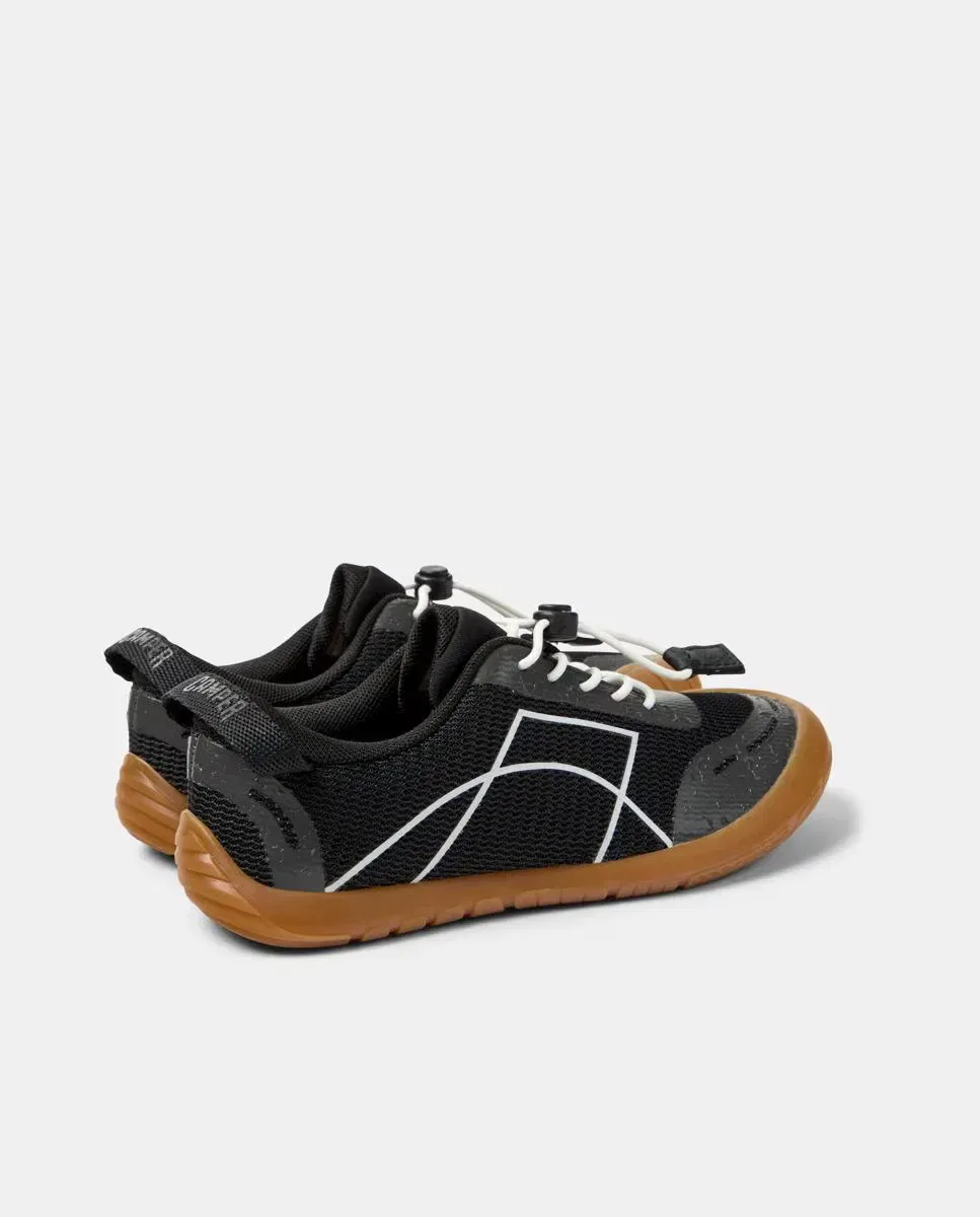 Детские кроссовки для девочек slip-on Peu Path Camper, Negro — фото 2