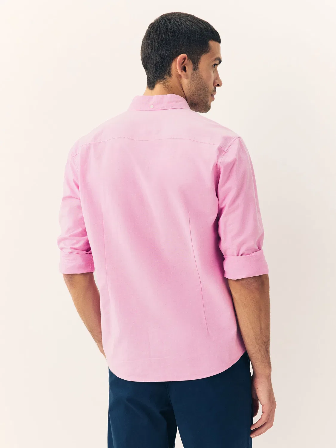 Рубашка Оксфорд Slim Fit Next, розовый — фото 2