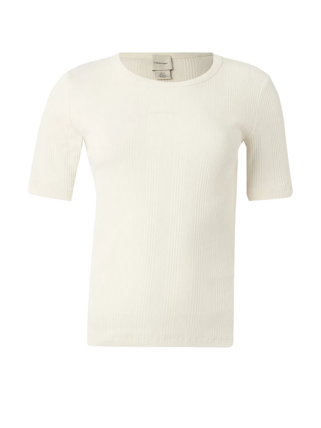 Рубашка Calvin Klein из белой шерсти