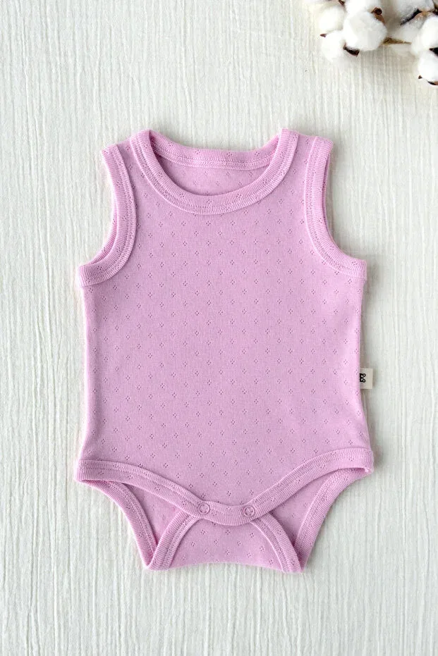Детское боди для новорожденных хлопковое Mimu Baby, Pink