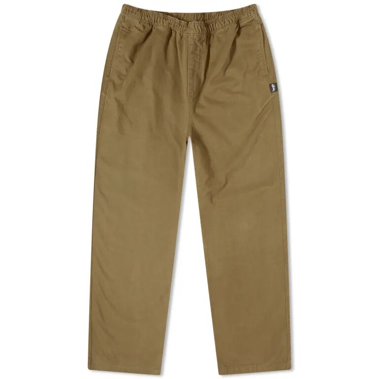 

Брюки Stussy Brushed Beach, зеленый