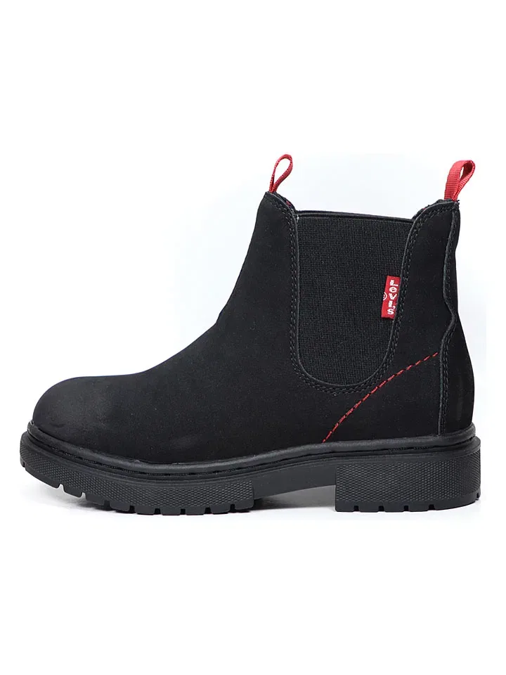 Ботинки челси кожаные Oliver Levi'S Kids, черный