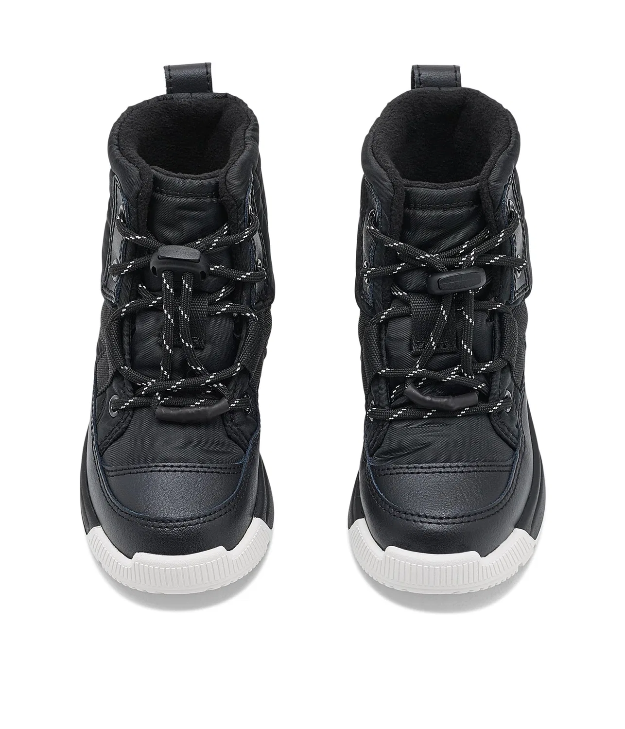 Водонепроницаемые ботинки Whitney III Mid Waterproof (для маленьких детей) Sorel Kids, Black/Black — фото 3